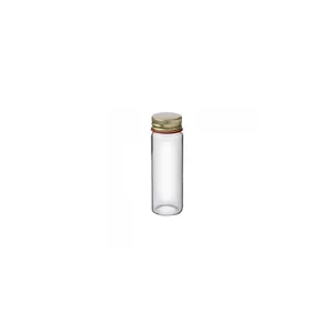 Tubo Glass 3.5cl Ø27xh85mm VERRE bouchon Aluminium